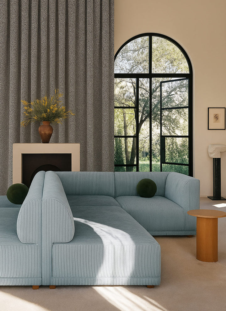 Luxurious Prestigious Linen Modern Window Drapes