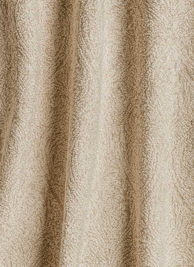 Elegant Tassel Drapes - Luxury Textured Blackout Curtains