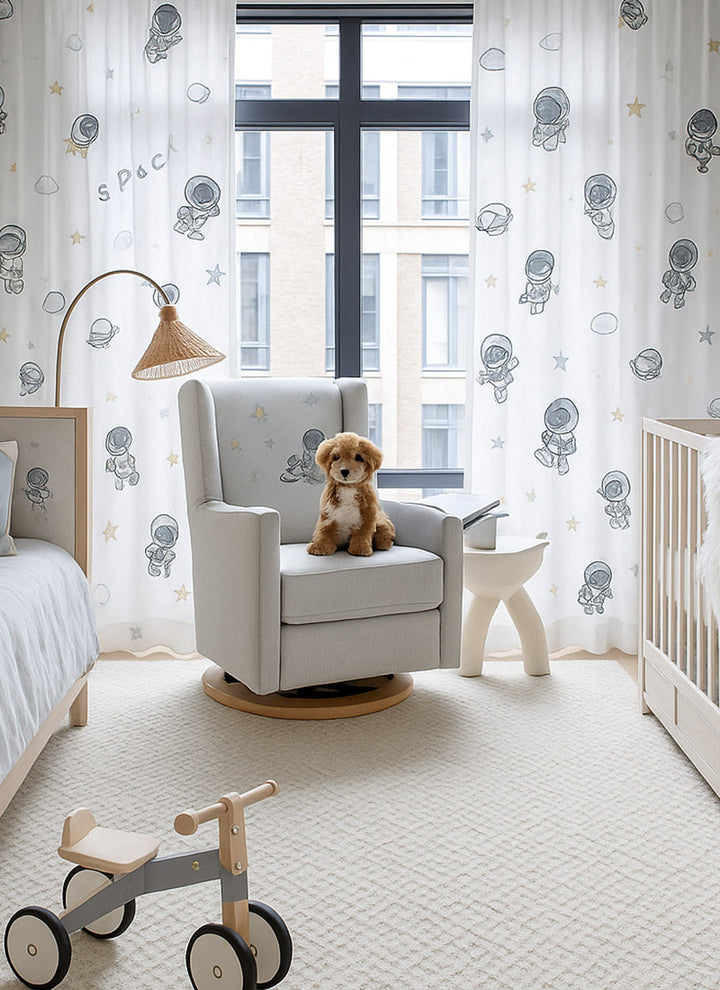 ‌Magical Fantasy Curtains: A Joyful Window Art for Kids & Adults-customized for children’s rooms