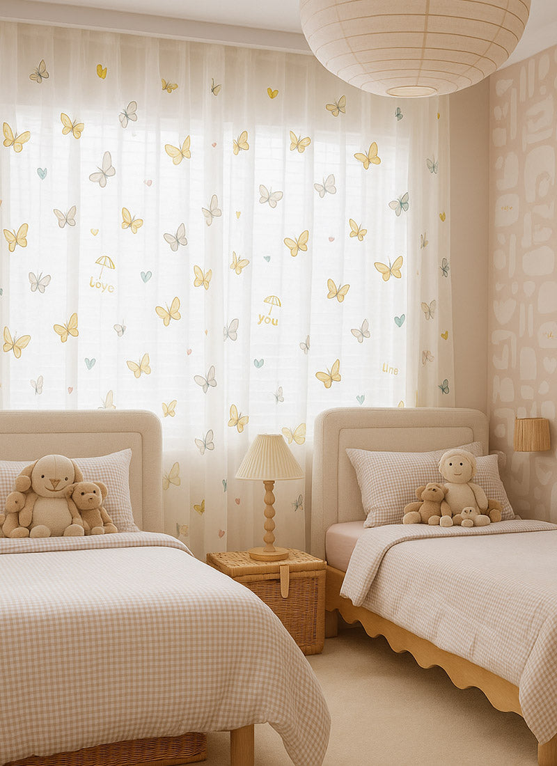 ‌Magical Fantasy Curtains: A Joyful Window Art for Kids & Adults-customized for children’s rooms