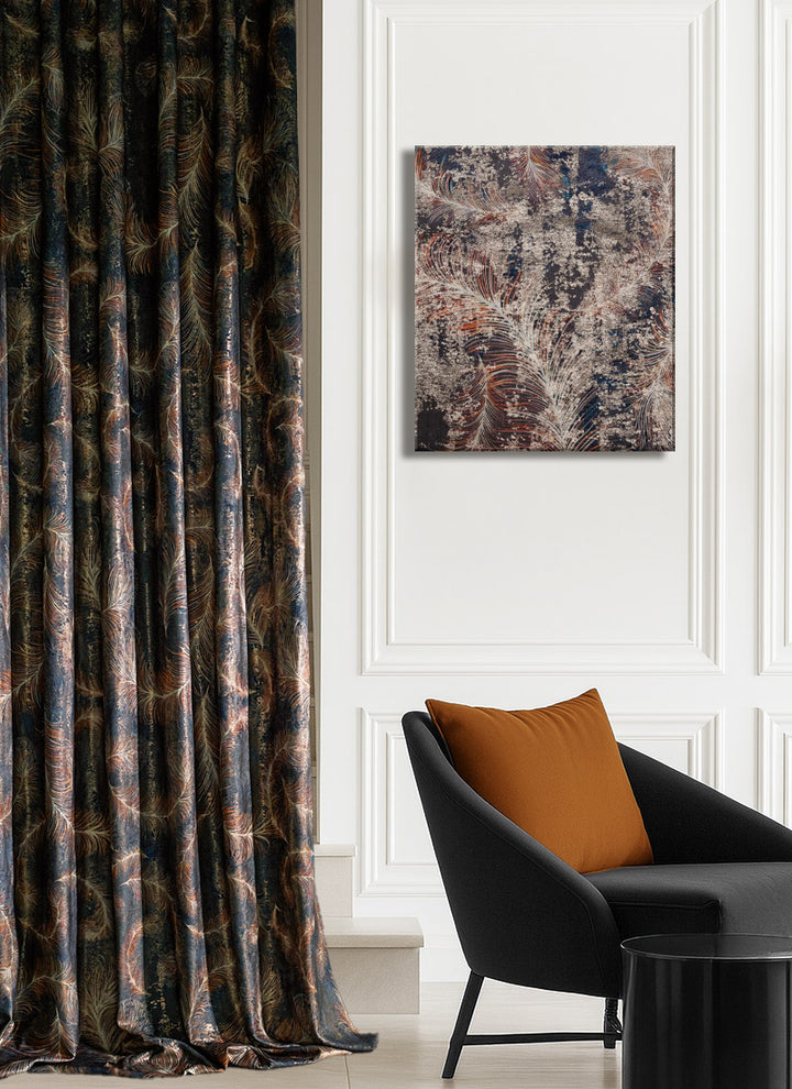 DIY Home Decor Ideas with Curtain Fabric &amp; Frame
