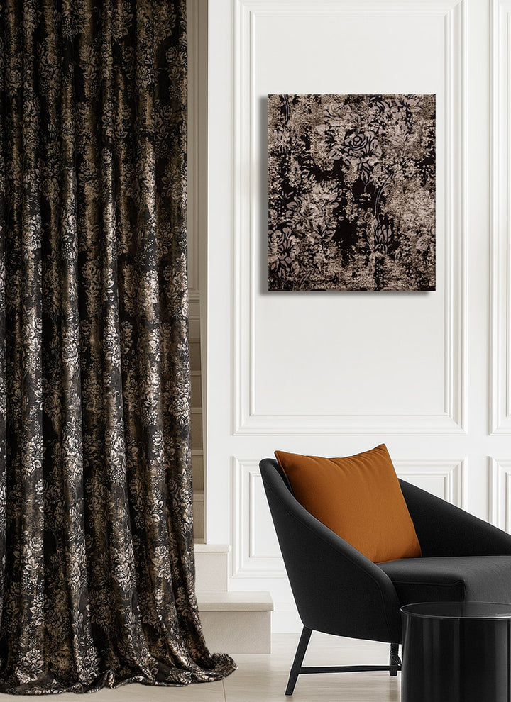 DIY Home Decor Ideas with Curtain Fabric &amp; Frame