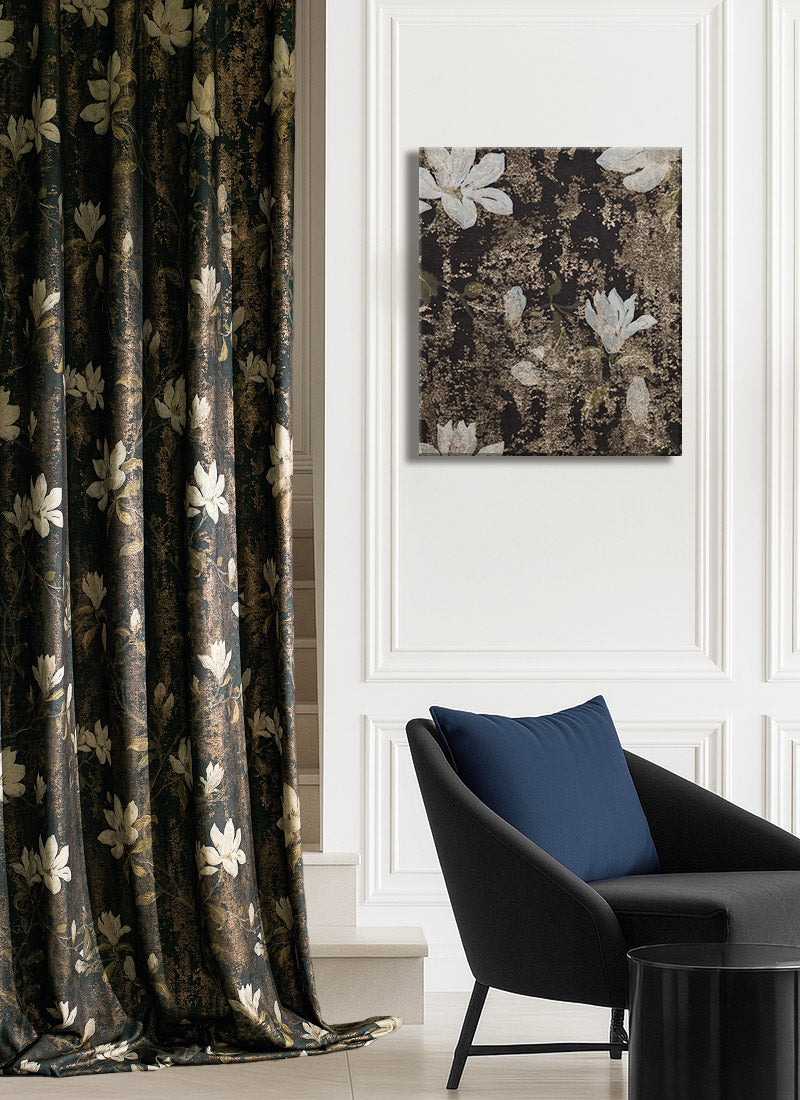 DIY Home Decor Ideas with Curtain Fabric &amp; Frame