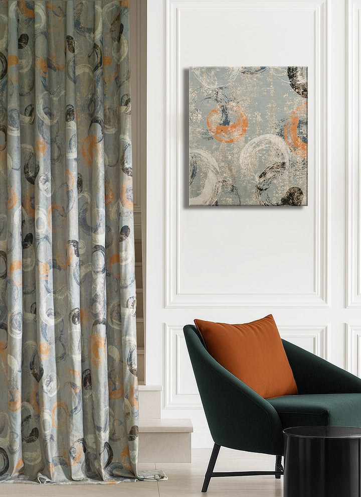 DIY Home Decor Ideas with Curtain Fabric &amp; Frame