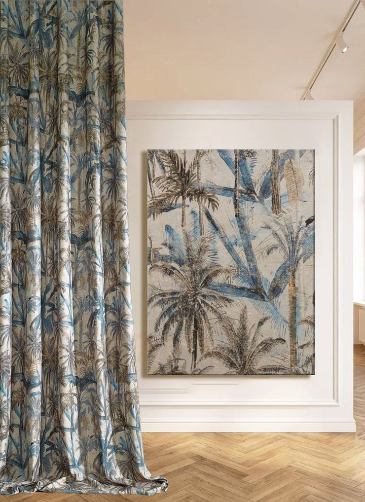 DIY Home Decor Ideas with Curtain Fabric &amp; Frame