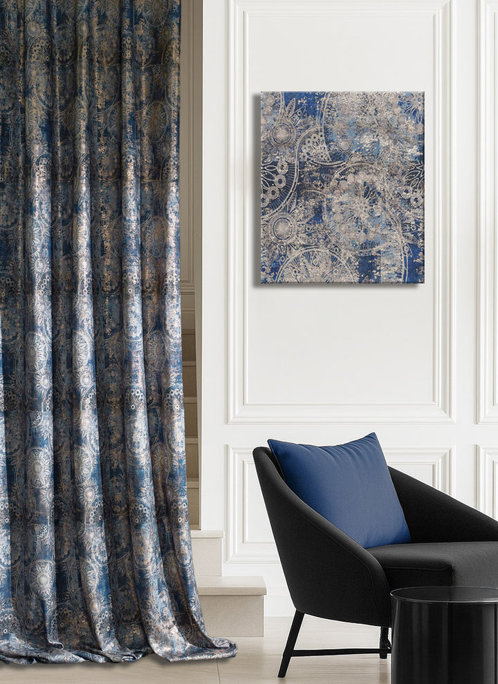 DIY Home Decor Ideas with Curtain Fabric &amp; Frame