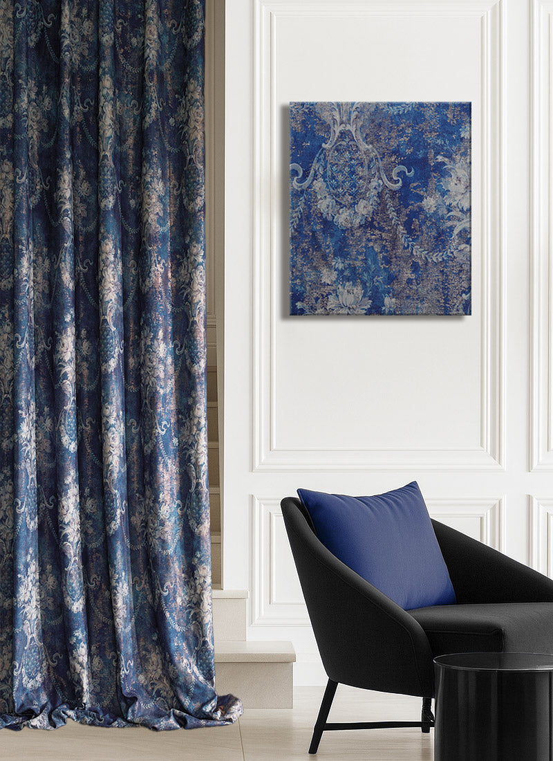 DIY Home Decor Ideas with Curtain Fabric &amp; Frame
