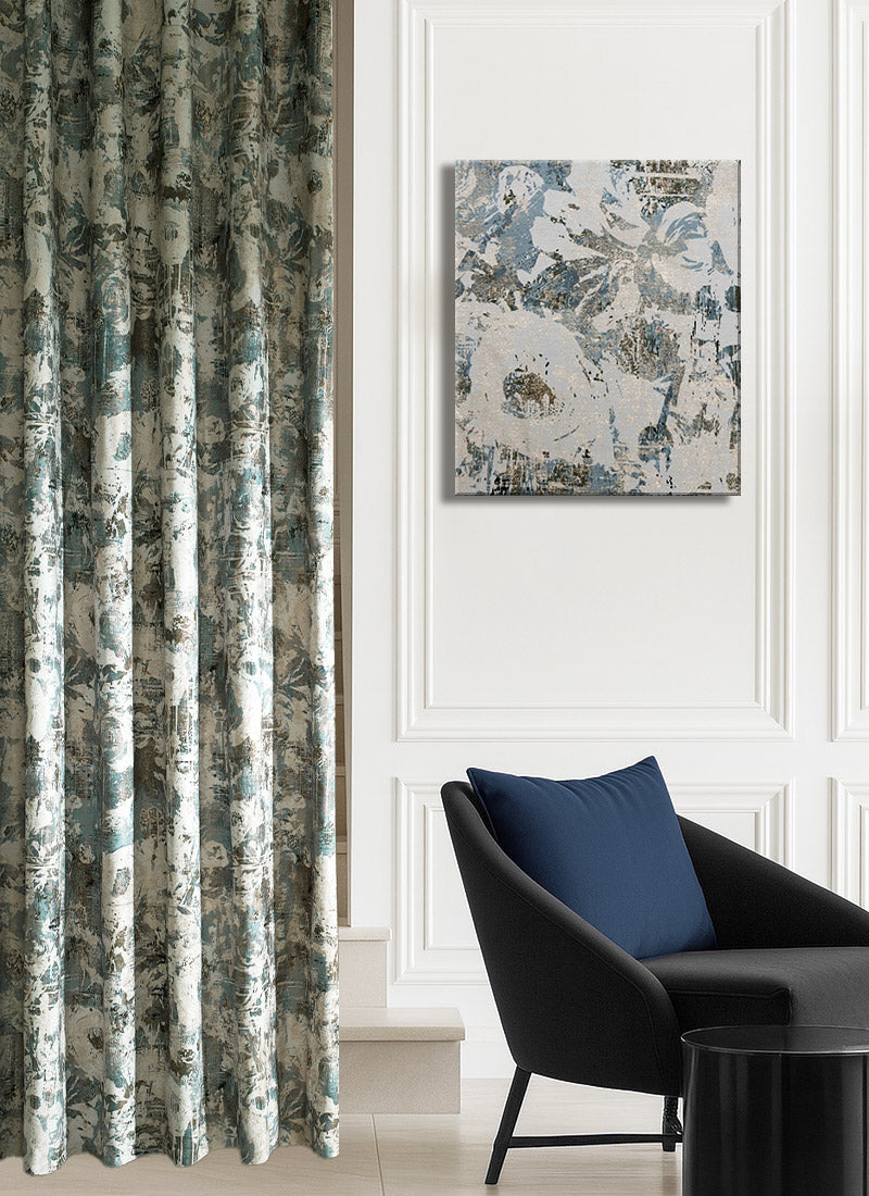 DIY Home Decor Ideas with Curtain Fabric &amp; Frame