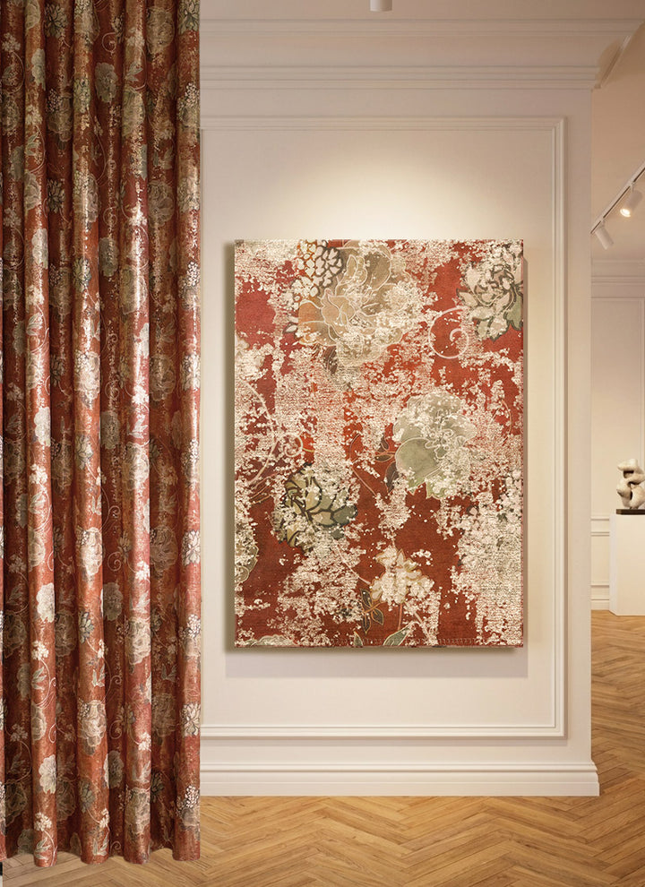 DIY Home Decor Ideas with Curtain Fabric &amp; Frame