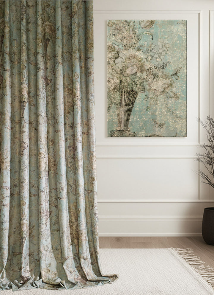 DIY Home Decor Ideas with Curtain Fabric &amp; Frame