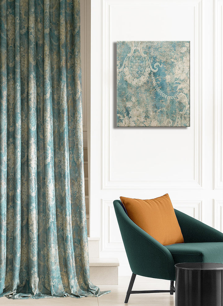 DIY Home Decor Ideas with Curtain Fabric &amp; Frame