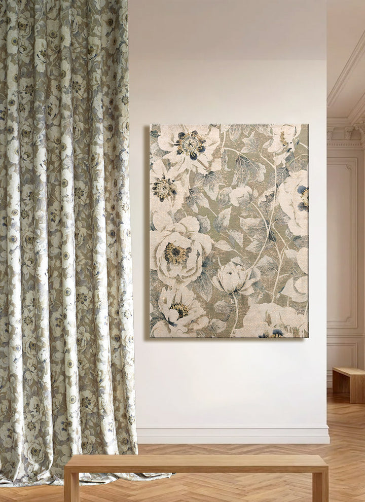 DIY Home Decor Ideas with Curtain Fabric &amp; Frame