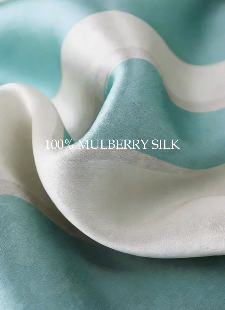 Dopamine Pajamas Set in 100% Mulberry Silk