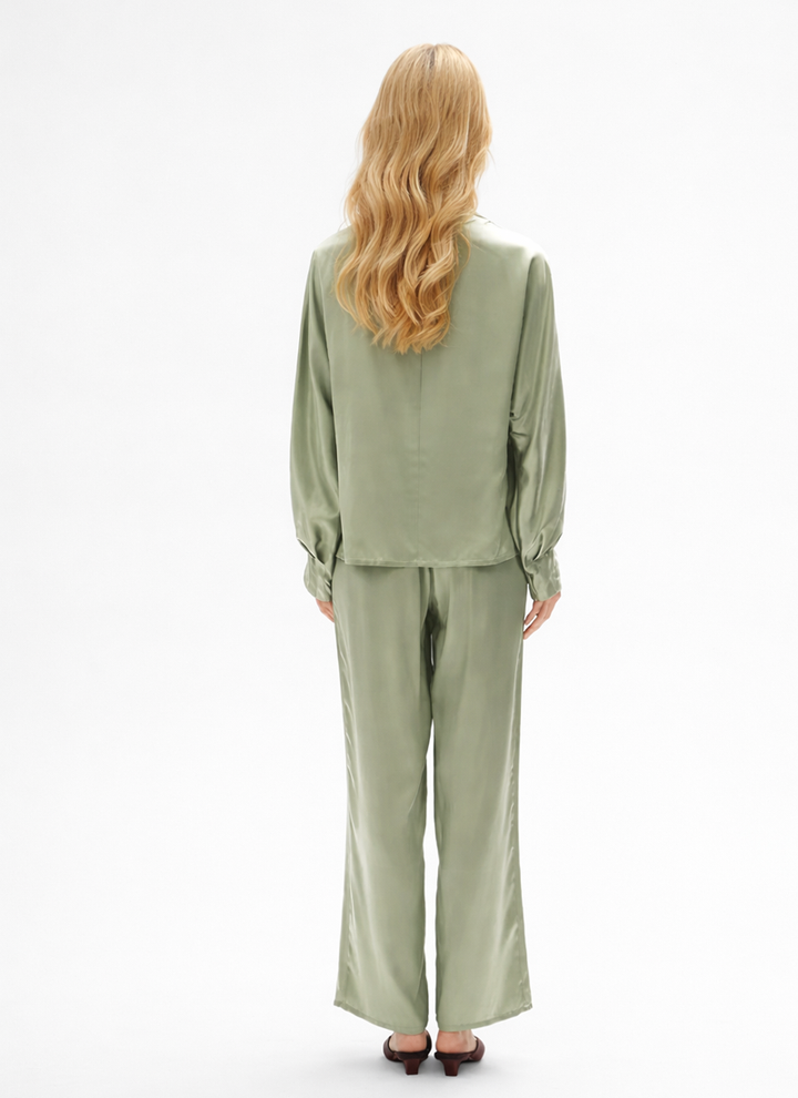 Luxury Silk Loungewear Set – 100% Mulberry Silk for Ultimate Comfort