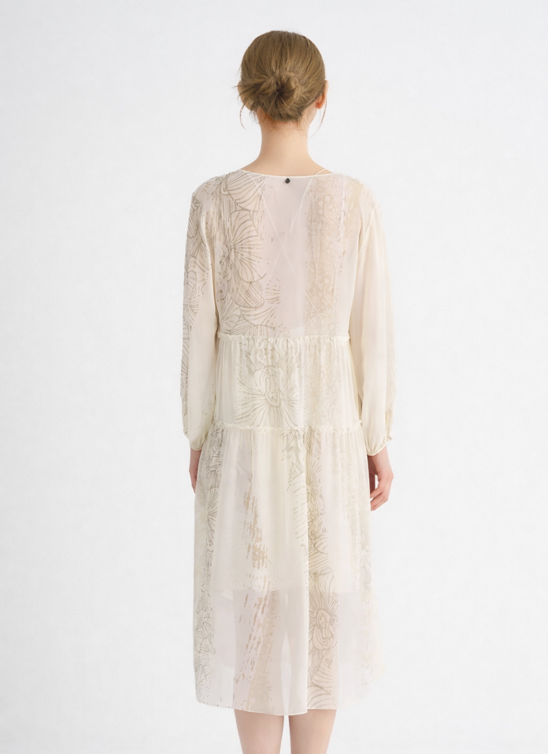 Romantic Silk Loungewear Dress