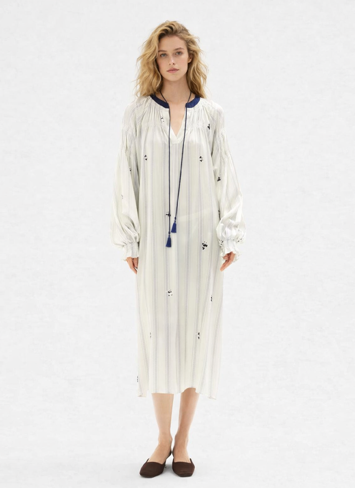Silk Panda Pajama Dress