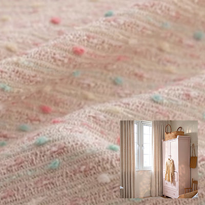 Rouge Powder｜Linen curtain fabric sample|