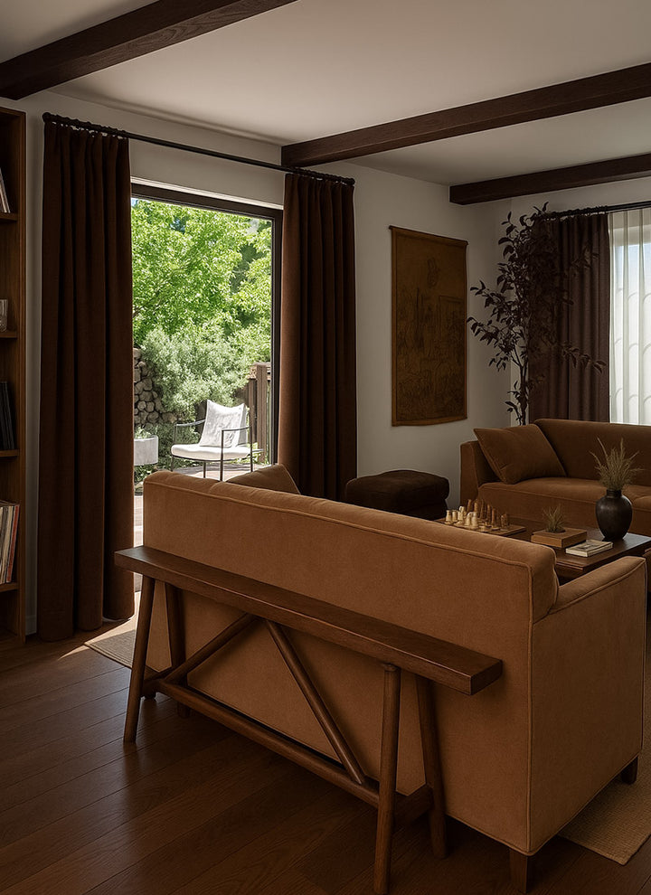 ‌Premium Chenille Blackout Curtains for Deep Sleep‌ (non customized)