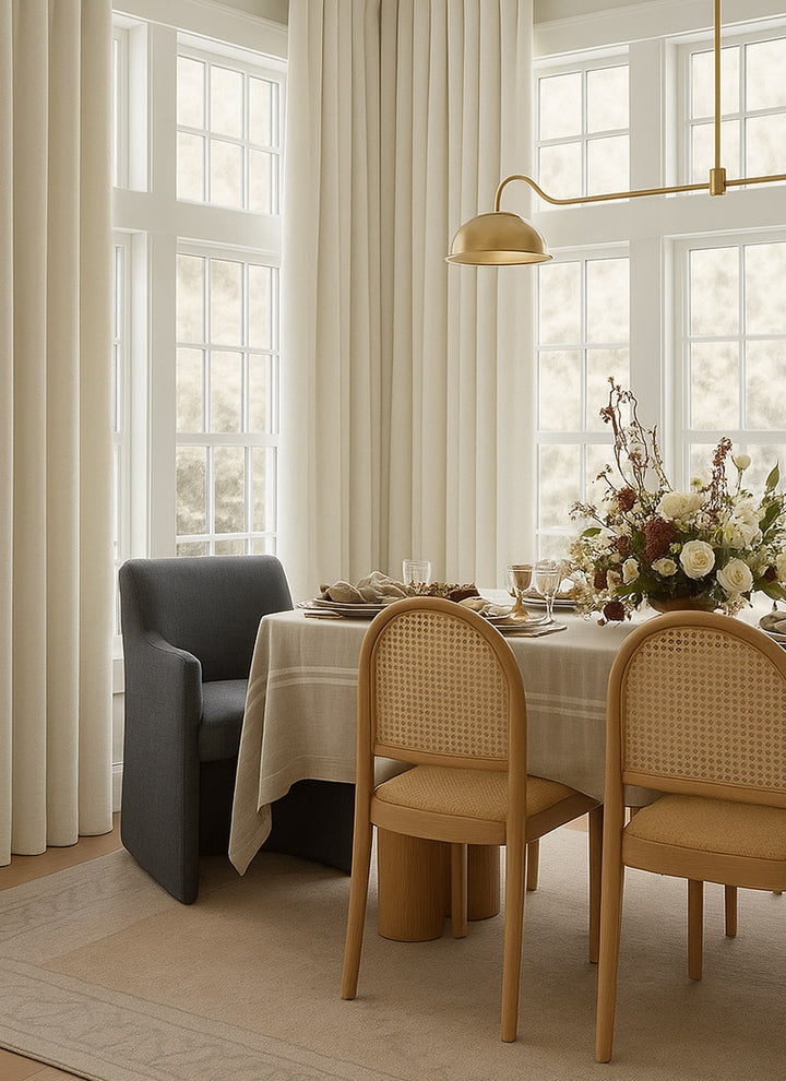 ‌Premium Chenille Blackout Curtains for Deep Sleep‌ (non customized)