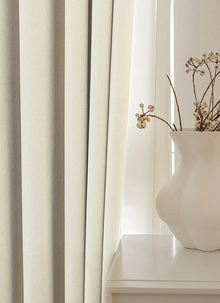 ‌Premium Chenille Blackout Curtains for Deep Sleep‌ (non customized)