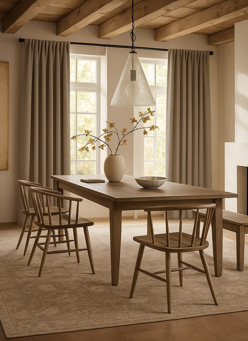 ‌Premium Chenille Blackout Curtains for Deep Sleep‌ (non customized)