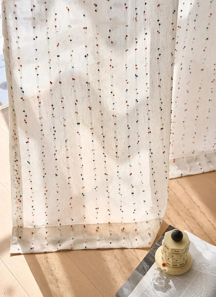 Rainbow Sugar Beans curtains – customized for children’s rooms