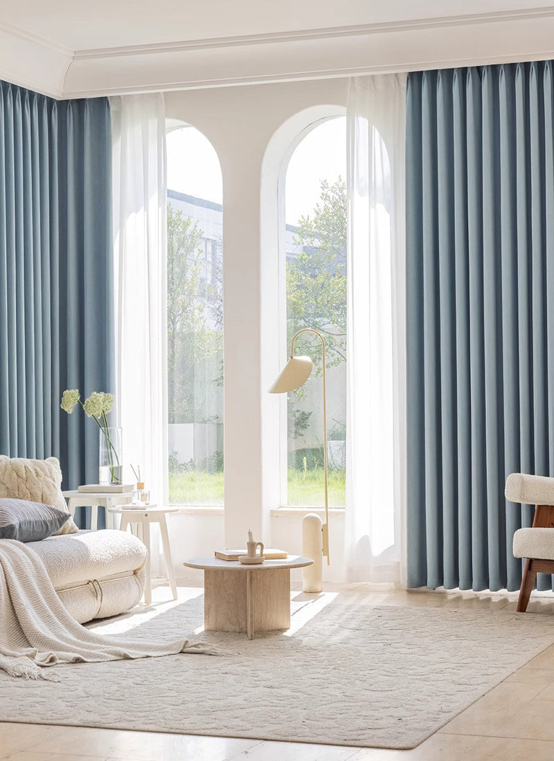 Retro Cotton-Linen Curtains