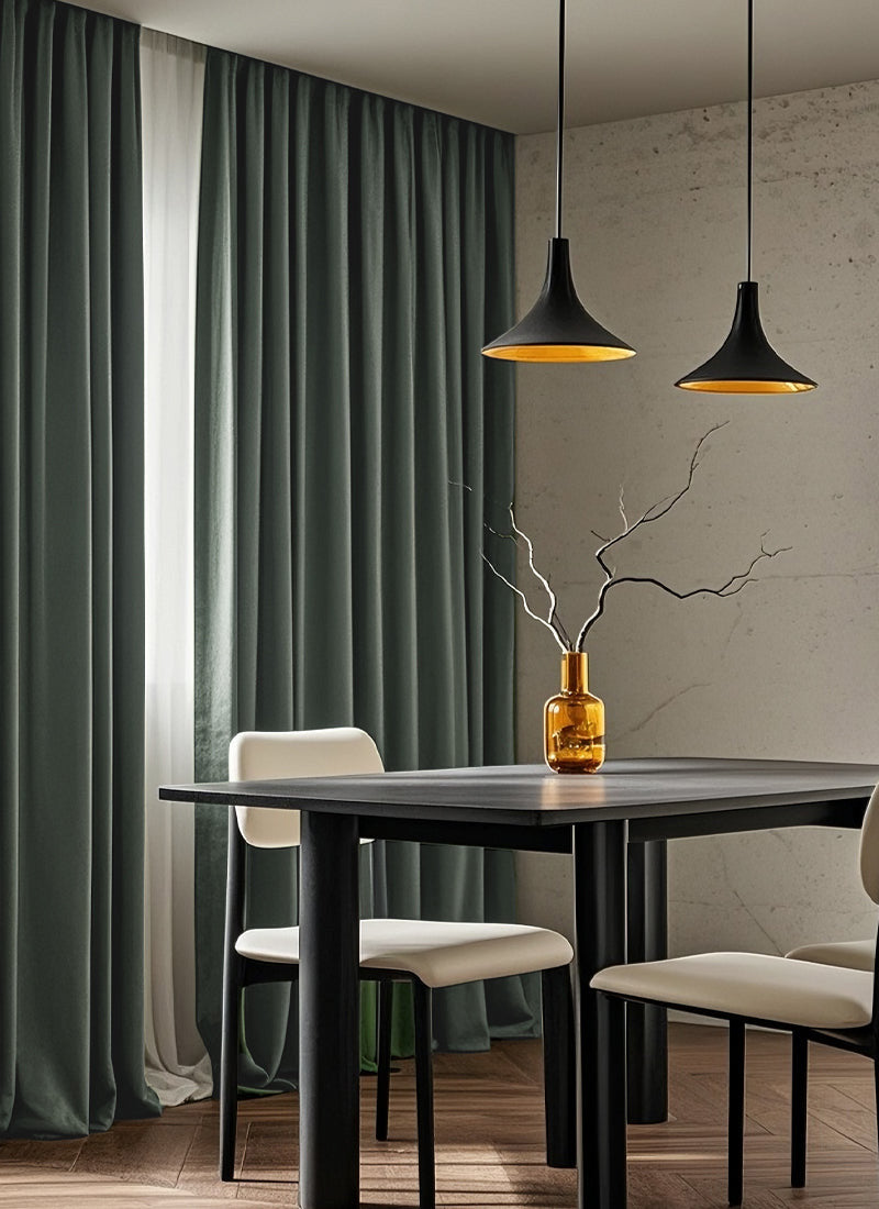 Retro Cotton-Linen Curtains