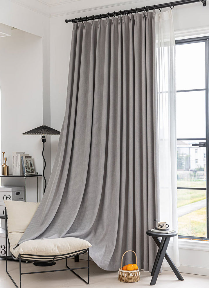 Retro Cotton-Linen Curtains