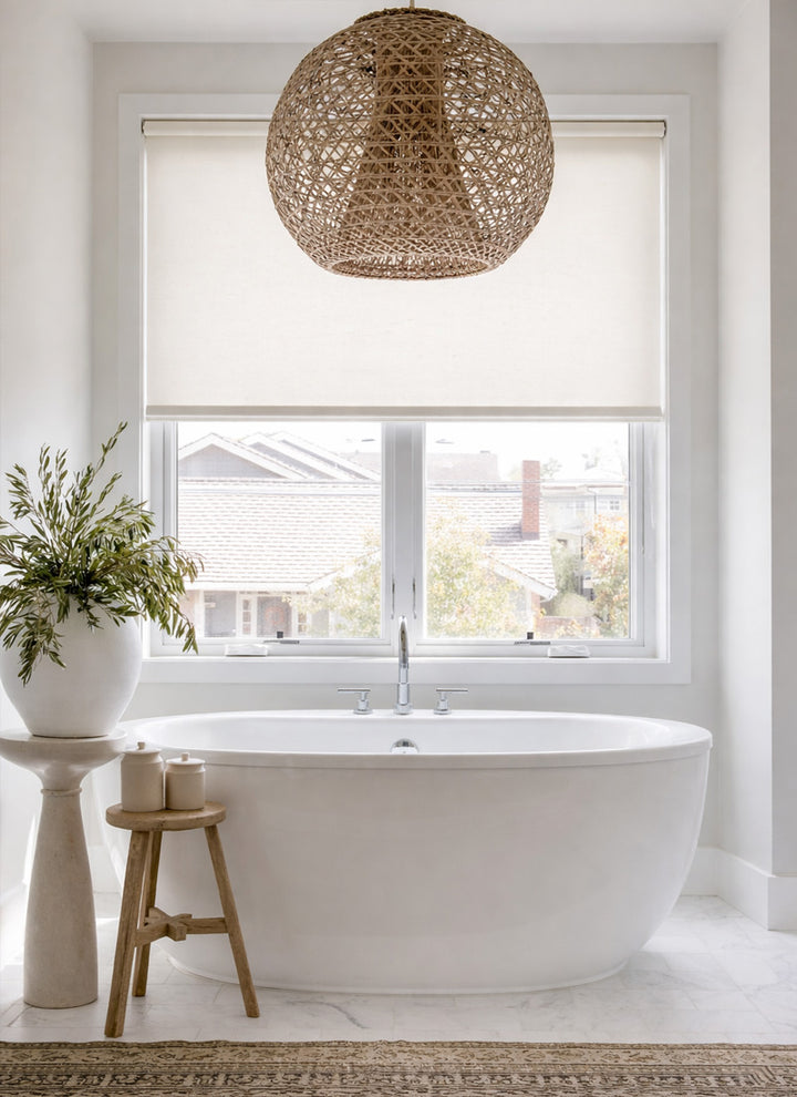 Heavy-Duty Double-Sided Waterproof Shade - Extra Thick Blackout Fabric -Mold & Condensation Proof for High Humidity Areas