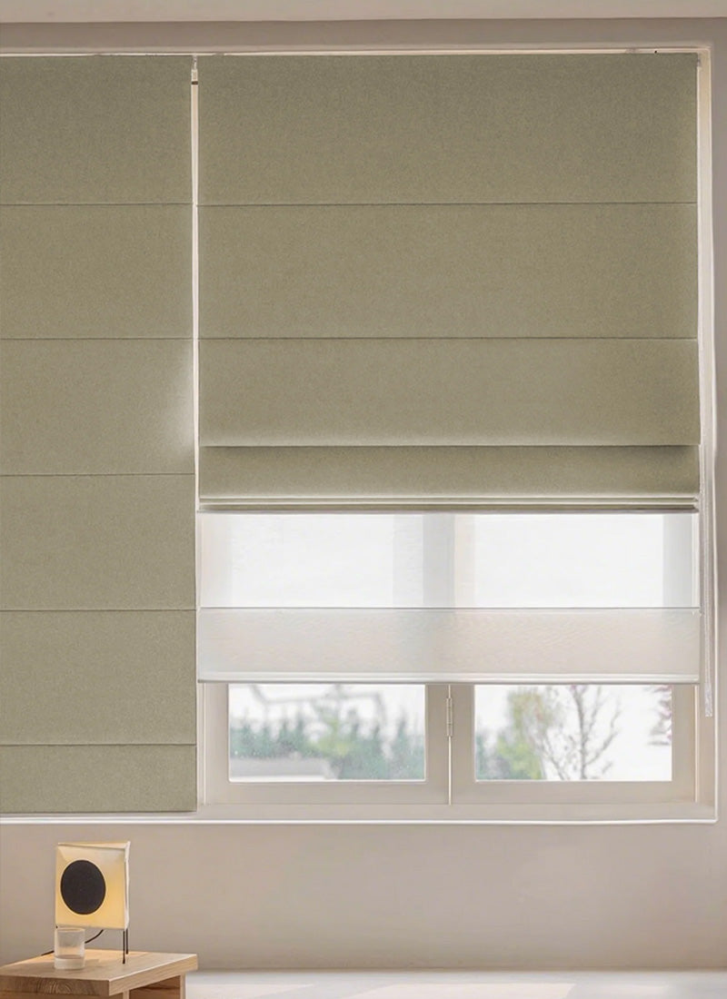 ‌Perfect Darkness Drapery Art‌-Ultimate Blackout Roman Shades