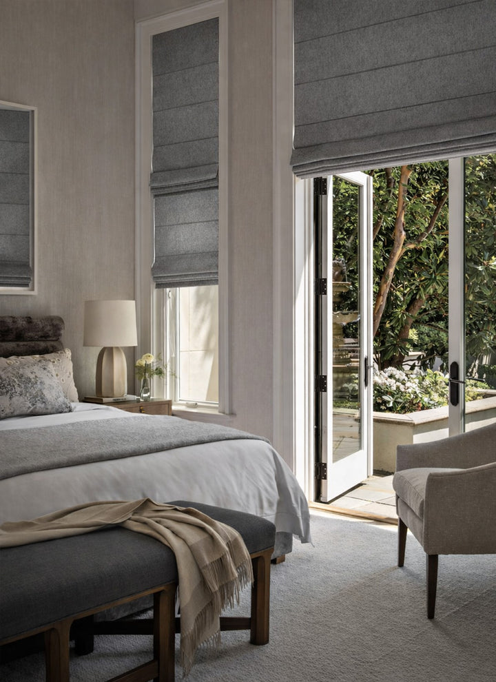 ‌Perfect Darkness Drapery Art‌-Ultimate Blackout Roman Shades