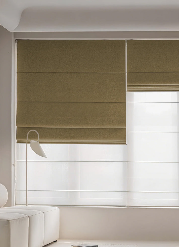 ‌Perfect Darkness Drapery Art‌-Ultimate Blackout Roman Shades