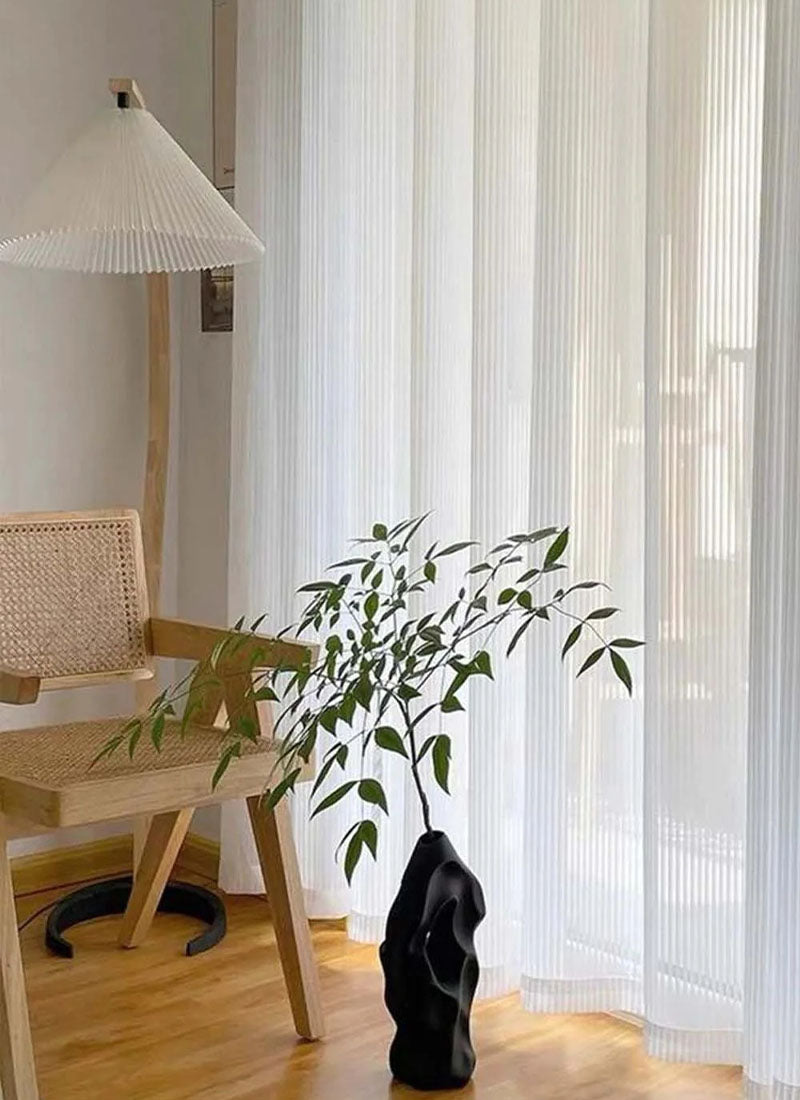 Semi Sheer Curtain and Drape for Living Room