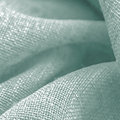 Greenish-blue｜Linen curtain fabric sample｜DDM-4