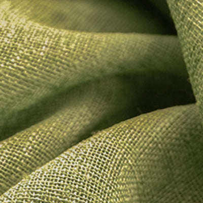 Green Linen｜Linen curtain fabric sample｜DDM-14