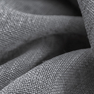 Smoky Gray｜Linen curtain fabric sample｜DDM-7