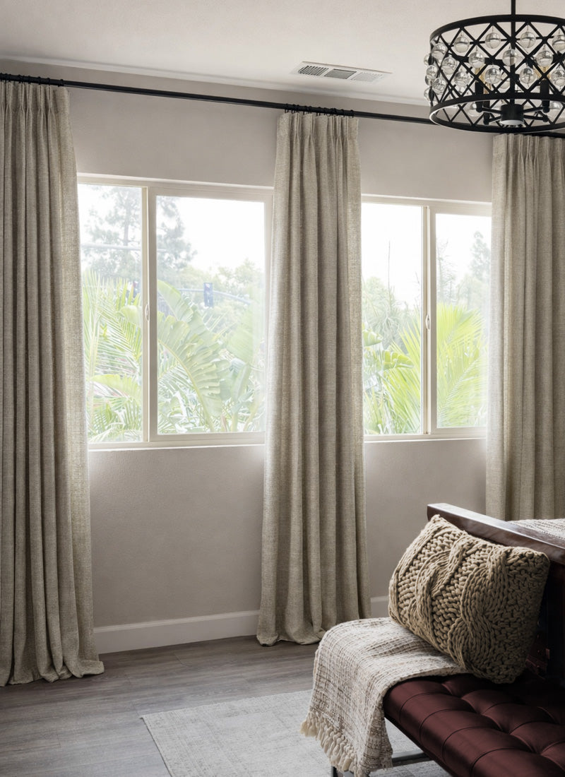 Chic Sheer Drapes Light Filtering Romantic Window Treatments