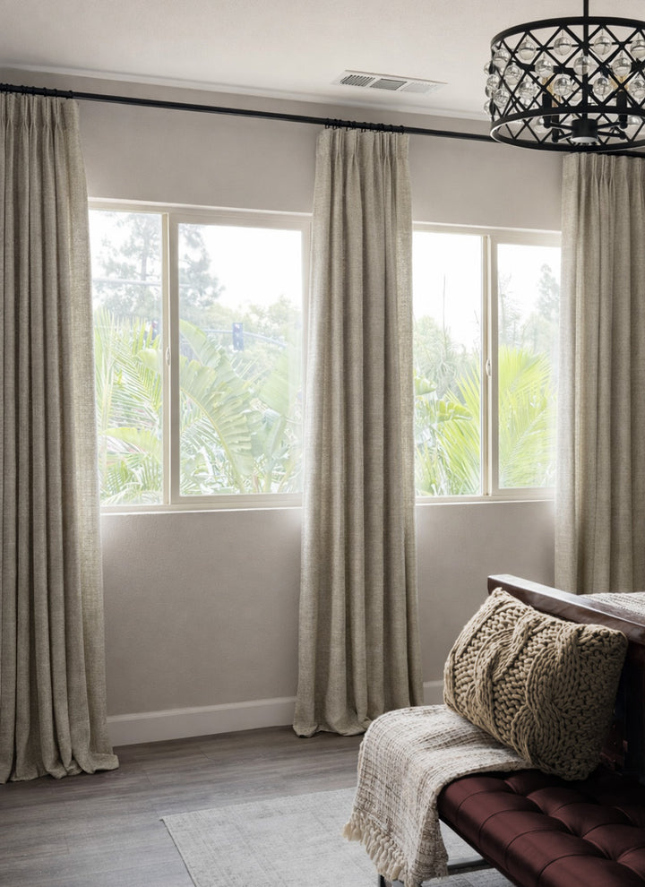 Chic Sheer Drapes Light Filtering Romantic Window Treatments
