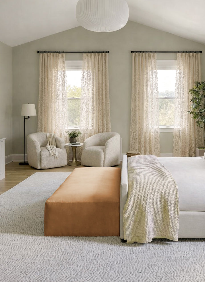 Antique French Lace Curtains