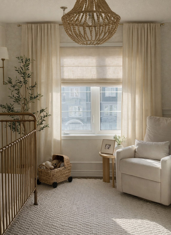 Modern Colorful Linen Curtains for a Bright, Vibrant Home Décor