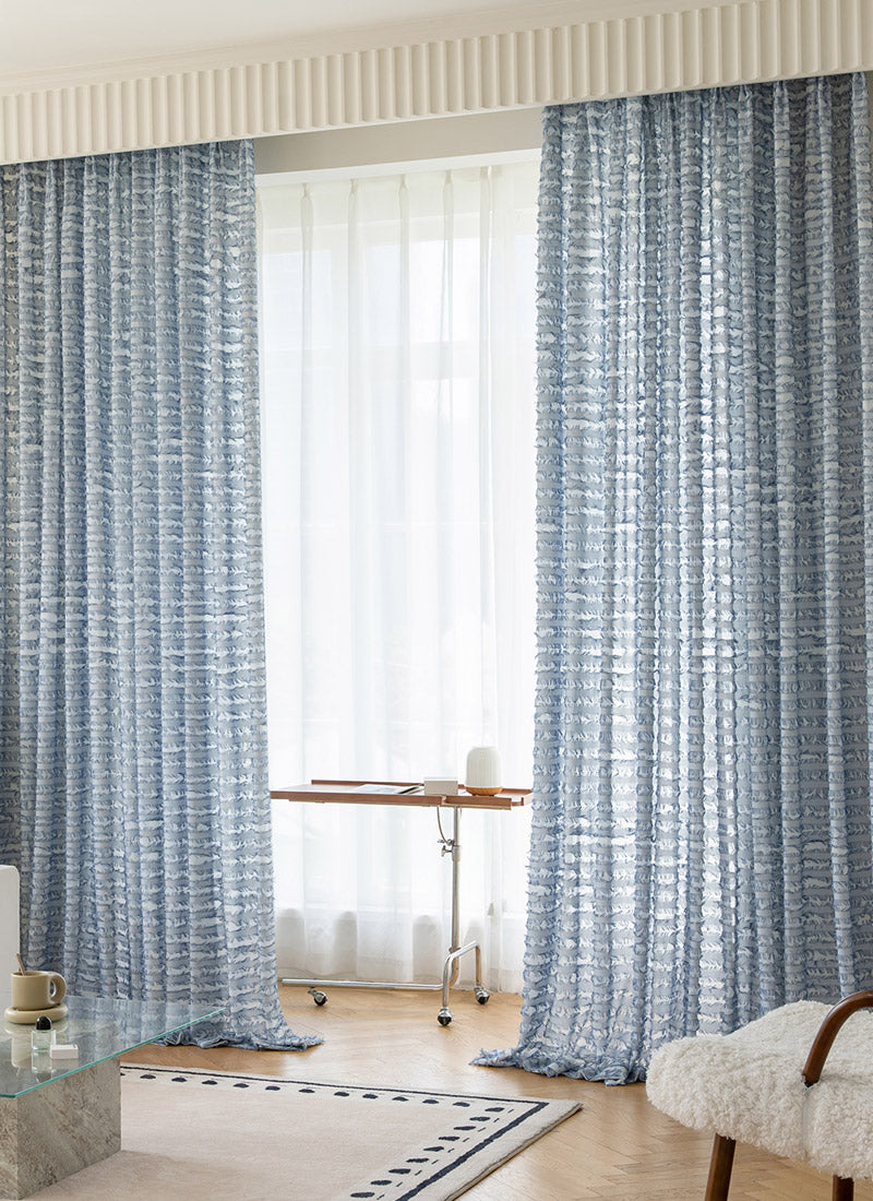 ‌Tassel Curtains｜Sheer Drapes for French Doors & Windows