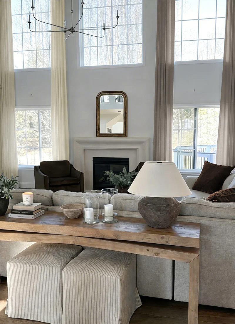 French Sheer Drapes Sheer Curtain for Living Room