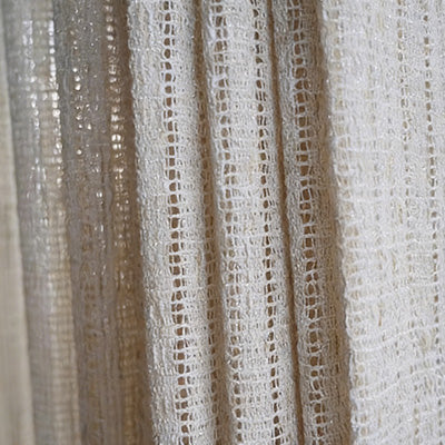 Woven Sheer｜Sheer curtain fabric sample｜