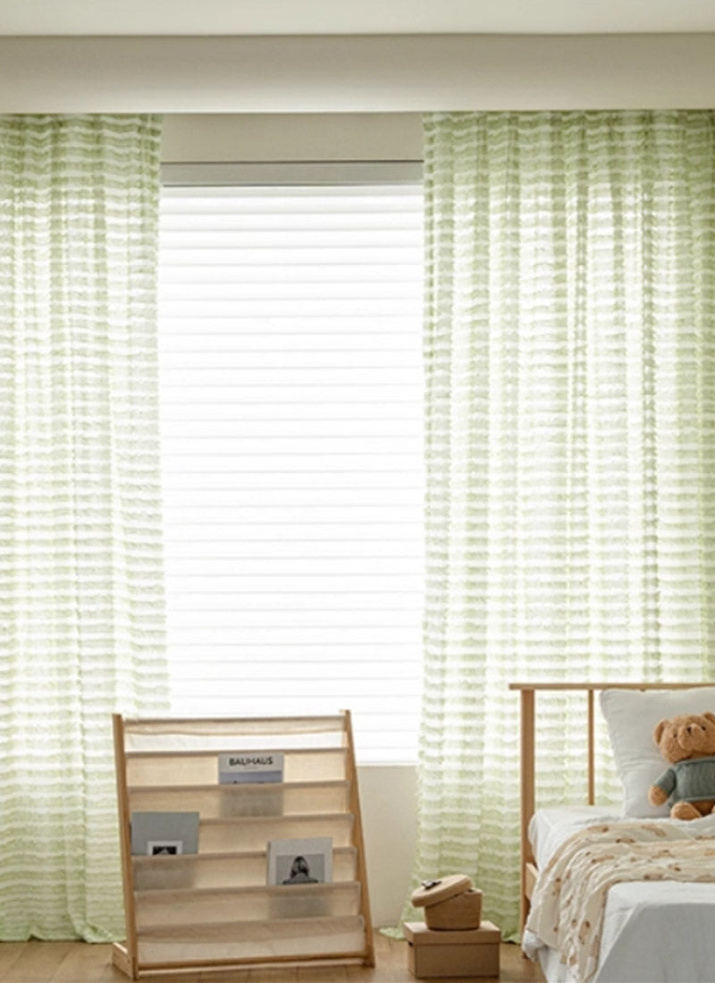 ‌Tassel Curtains｜Sheer Drapes for French Doors & Windows