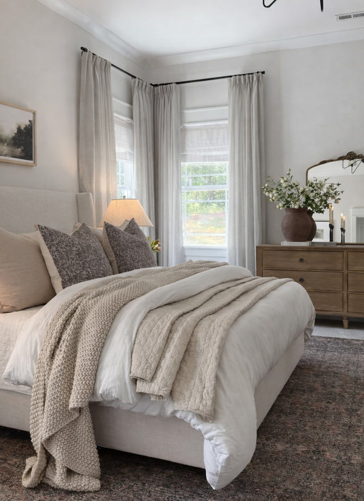 Modern Colorful Linen Curtains for a Bright, Vibrant Home Décor