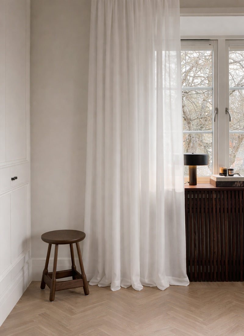 French Sheer Drapes Sheer Curtain for Living Room