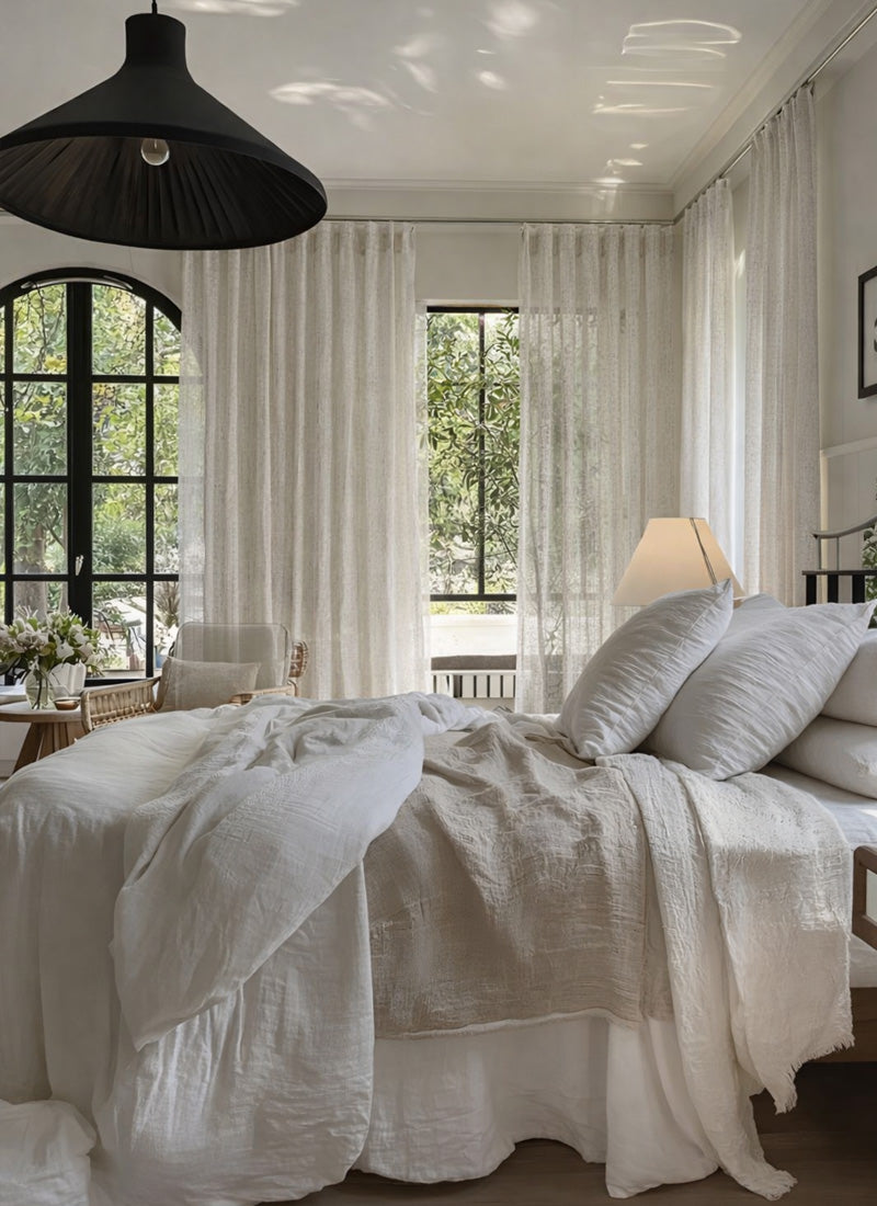 Vintage Striped Curtains