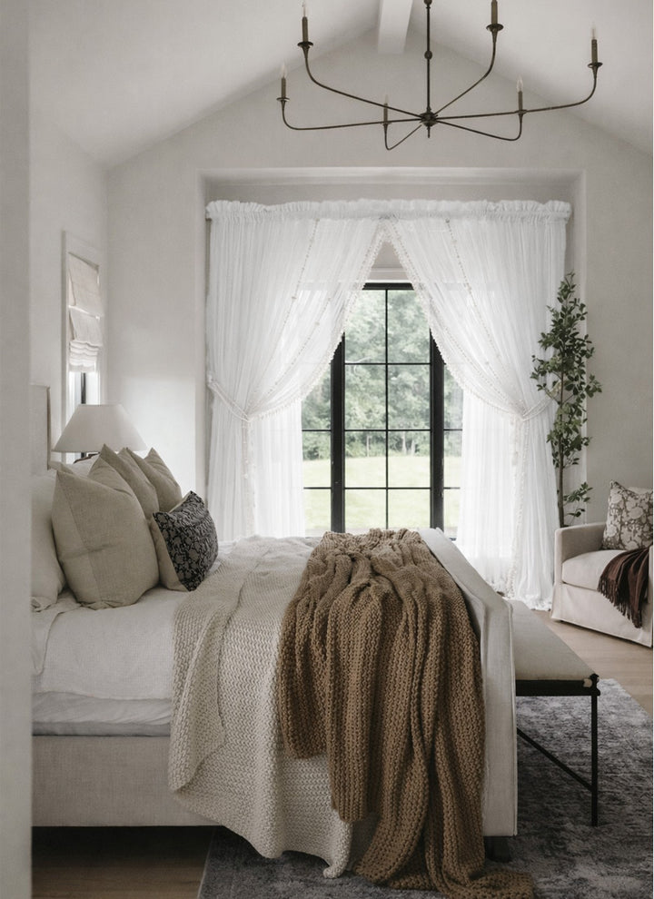 French Romantic Pearl Curtain