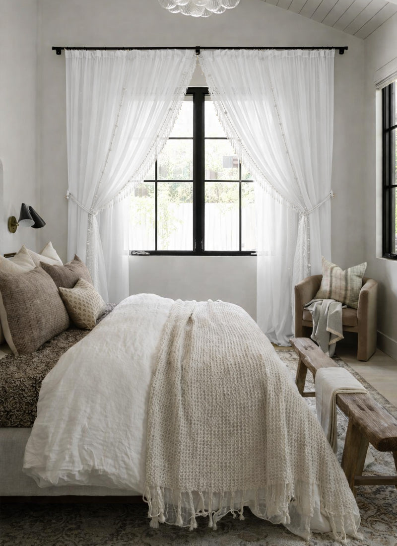 French Romantic Pearl Curtain